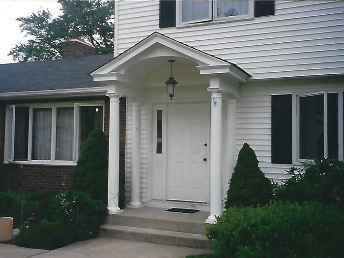 Colonial Front Portico — Fillian Brothers Incorporated project photo