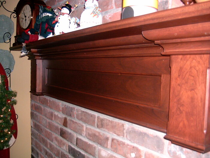 Custom Fireplace Mantel — Fillian Brothers Incorporated project photo