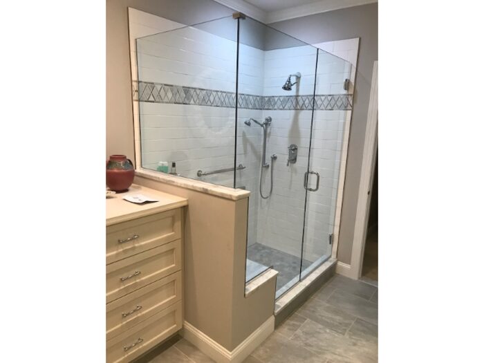 Frameless Glass Shower Enclosure — Fillian Brothers Incorporated project photo